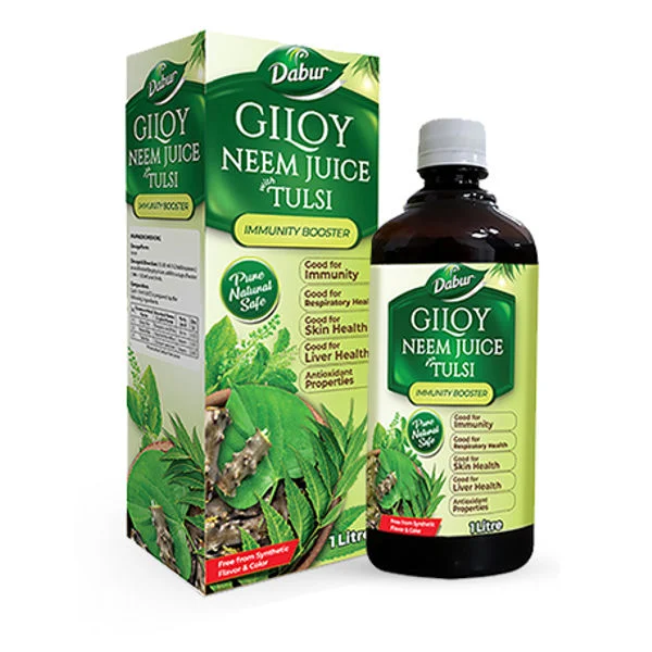 Dabur Giloy Neem Juice With Tulsi 1 Ltr