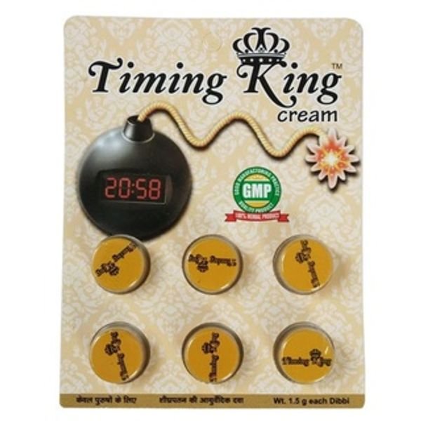 Timing King Delay Cream (Produces Power, Reduces Hyper Sensitivity)