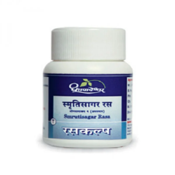 Dhootapapeshwar Smrutisagar Rasa 50 tablets