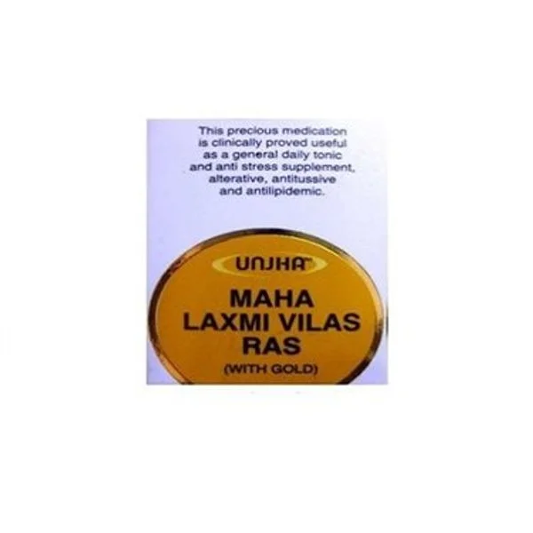 Unjha Maha Laxmi Vilas Rasa with Gold 10 Tab