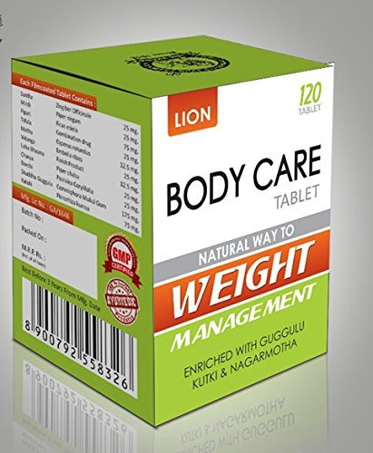 Bodycare 120 Tablet | Lion Ayurvedic